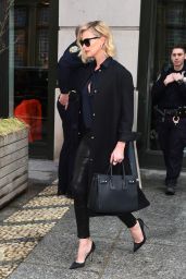 Charlize Theron Style - Out in New York 2/8/ 2017