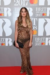 Charlotte Crosby – The Brit Award in London 2/22/ 2017