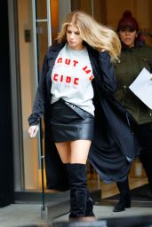 Charlotte McKinney - Out in New York 2/7/ 2017