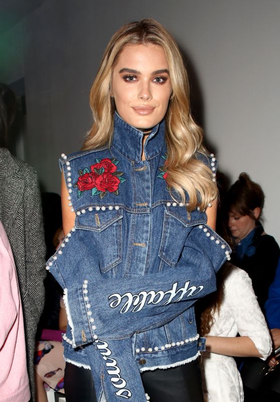 Chloe Lloyd - Bora Aksu Fashion Show in London, England 2/17/ 2017