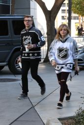 Chloe Moretz - Going to the NHL All Star Game in Los Angeles 1/29/ 2017 