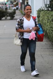 Christina Milian - Out in West Hollywood 2/13/ 2017
