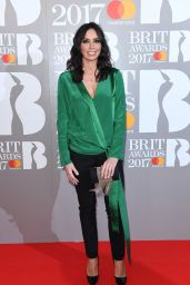 Christine Bleakley – The Brit Awards at O2 Arena in London 2/22/ 2017