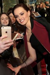 Daisy Ridley at BAFTA Awards in London, UK 2/12/ 2017
