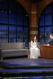 Dakota Johnson - Late Night with Seth Meyers inNYC 2/1/ 2017