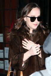 Dakota Johnson - Leaving the Bowery Hotel in New York City 2/01/ 2017