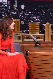 Dakota Johnson - The Tonight Show Starring Jimmy Fallon in NYC 1/31/ 2017
