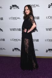 Dakota Johnson – Vanity Fair and L’Oreal Paris Toast to Young Hollywood in West Hollywood 2/21/ 2017