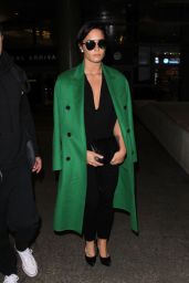 Demi Lovato - Arrives to LAX in Los Angeles 2/5/ 2017