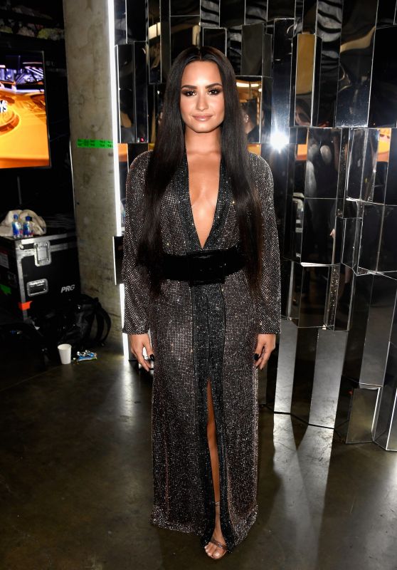 Demi Lovato - GRAMMY Awards Backstage in Los Angeles 2/12/ 2017