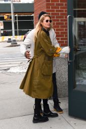 Doutzen Kroes Casual Style - Out in New York 2/14/ 2017
