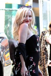 Dove Cameron - Leaving the Alice & Olivia Fashion Show at the Highlands Stage in NYC 2/14/ 2017
