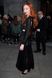 Eleanor Tomlinson - London Fashion Week 2/18/ 2017