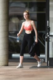 Elle Fanning - At the Gym in Studio City 2/3/ 2017