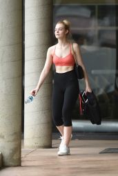 Elle Fanning - At the Gym in Studio City 2/3/ 2017