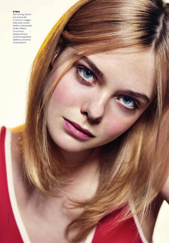 Elle Fanning - Gioia! Magazine March 2017 Issue