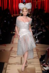 Elsa Hosk Walks Moschino Show – Milan Fashion Week, Italy 2/24/ 2017
