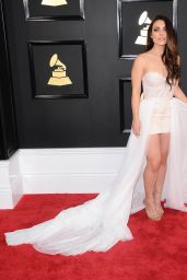 Emily Weisband on Red Carpet – GRAMMY Awards in Los Angeles 2/12/ 2017