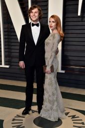 Emma Roberts and Evan Peters at Vanity Fair Oscar 2017 Party in Los Angeles