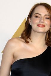 Emma Stone – Oscar Nominee Luncheon in Los Angeles 2/6/ 2017