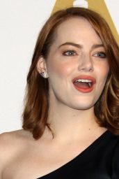 Emma Stone – Oscar Nominee Luncheon in Los Angeles 2/6/ 2017