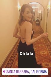 Emma Stone - Social Media Pics 2/6/ 2017