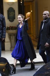 Emma Watson - Leaving Her Hotel in Paris 2/20/ 2017 