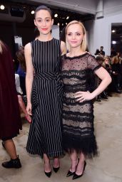 Emmy Rossum - Carolina Herrera Fashion Show in New York 2/13/ 2017