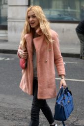 Fearne Cotton - Arrives at BBC Radio 2 Studios in London, February 2017