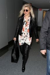 Fergie - LAX Airport in Los Angeles 2/6/ 2017
