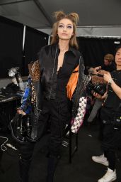 Gigi Hadid - Anna Sui Fashion Show Fall/Winter 2017 - Backstage 2/15/ 2017