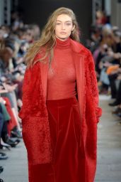 Gigi Hadid in Milan Fashion Week - Max Mara Show 2/23/ 2017