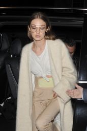 Gigi Hadid Style Inspiration - Leaving Her Hotel in London 2/20/ 2017 