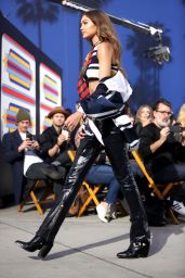 Gigi Hadid - TommyLand Tommy Hilfiger Spring 2017 Fashion Show in Venice, CA 2/8/ 2017