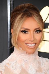Giulianna Rancic on Red Carpet – GRAMMY Awards in Los Angeles 2/12/ 2017