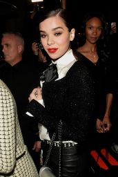 Hailee Steinfeld - Leaving The Chanel and Charles Finch Pre-Oscar Party in Beverly Hills 2/26/ 2017