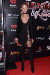 Hannah Ferguson - Leather & Laces at Hughes Manor in Houston 2/3/ 2017