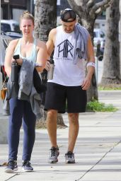 Hilary Duff at the Gym in Studio City 2/7/ 2017