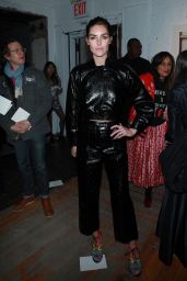 Hilary Rhoda – Zac Posen Presentation at New York Fashion Week 2/4/ 2017