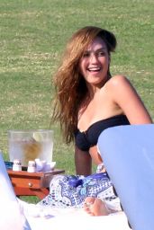 Jessica Alba - Sunbathing in Los Cabos, Mexico 2/13/ 2017