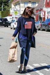 Jessica Biel - Shopping at Crazy Toys in Brentwood Country Mart 2/23/ 2017