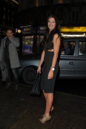 Jessica Cunningham Night Out Style - Party at Cafe De Paris in London, February 2017