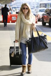 Julianne Hough Travel Outfit - LAX Airport in Los Angeles 2/15/ 2017 