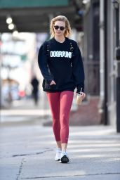 Karlie Kloss in Leggings - Out in New York 2/28/ 2017