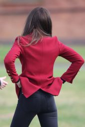Kate Middleton in Tights - Visits RAF Cadets in Stamford 2/14/ 2017