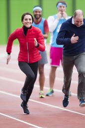 Kate Middleton - London Marathon Training Day in London, February 2017