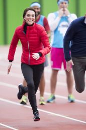 Kate Middleton - London Marathon Training Day in London, February 2017