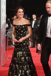 Kate Middleton on Red Carpet at BAFTA Awards in London, UK 2/12/ 2017