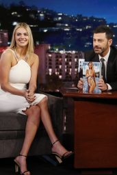 Kate Upton Appeared on Jimmy Kimmel Live 2/14/ 2017