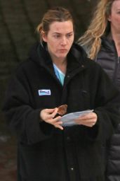Kate Winslet - Finishes Shooting Interiors at Eagle Ridge Hospital in Port Moody, Canada 2/7/ 2017